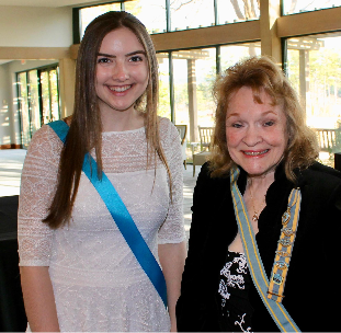 Betty Samaras with Ruth Ann Crawford